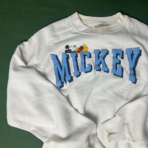 Rare Vintage Mickey Mouse Womens Sweatshirt Medium